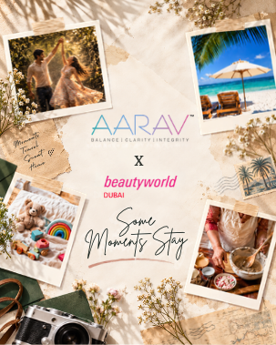 AARAV at Beautyworld Dubai 2026 — Some Moments Stay